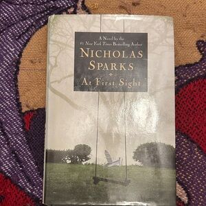 Nicholas Sparks 'At First Sight' Hardcover Book